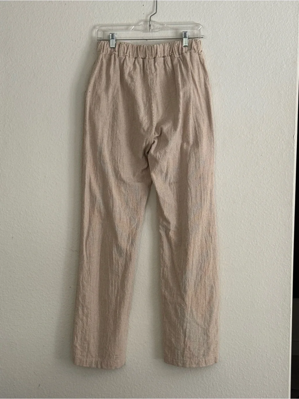 Organic Natural Cotton Tan Pants - Picture 2 of 5